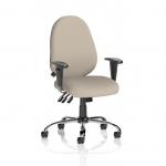 Lisbon Task Operator Chair Bespoke Colour Quest Salt KCUP3973