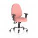 Lisbon Task Operator Chair Bespoke Colour Quest Shrimp KCUP3975