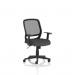 Mave Task Operator Chair Black Mesh With Arms Bespoke Colour Seat Quest Mussel KCUP4008