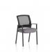 Metro Visitor Chair Mesh Back Bespoke Colour Seat Rivet Fuse KCUP4014