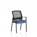 Metro Visitor Chair Mesh Back Bespoke Colour Seat Quest Limpet KCUP4019