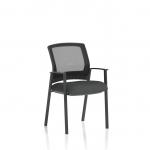 Metro Visitor Chair Mesh Back Bespoke Colour Seat Quest Mussel KCUP4020