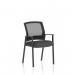Metro Visitor Chair Mesh Back Bespoke Colour Seat Quest Mussel KCUP4020