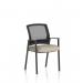 Metro Visitor Chair Mesh Back Bespoke Colour Seat Quest Salt KCUP4021