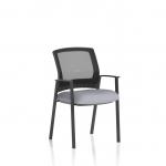 Metro Visitor Chair Mesh Back Bespoke Colour Seat Quest Shell KCUP4022