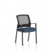Metro Visitor Chair Mesh Back Bespoke Colour Seat Quest Whelk KCUP4024