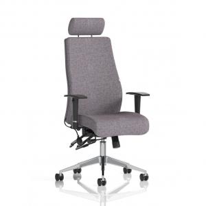 Onyx Ergo Posture Chair With Height Adjustable Arms With Headrest