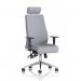 Onyx Ergo Posture Chair With Height Adjustable Arms With Headrest Bespoke Colour Back And Seat Quest Shell KCUP4034