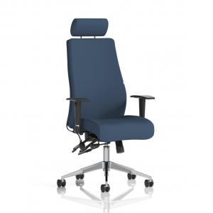 Onyx Ergo Posture Chair With Height Adjustable Arms With Headrest