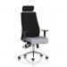Onyx Ergo Posture Chair With Height Adjustable Arms With Headrest Bespoke Colour Seat Quest Shell KCUP4046
