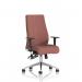 Onyx Ergo Posture Chair With Height Adjustable Arms Without Headrest Bespoke Colour Back And Seat Rivet Forge KCUP4049