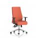 Onyx Ergo Posture Chair With Height Adjustable Arms Without Headrest Bespoke Colour Back And Seat Quest Crab KCUP4053