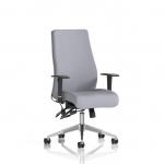 Onyx Ergo Posture Chair With Height Adjustable Arms Without Headrest Bespoke Colour Back And Seat Quest Shell KCUP4058