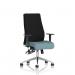 Onyx Ergo Posture Chair With Height Adjustable Arms Without Headrest Bespoke Colour Seat Rivet Quench KCUP4063