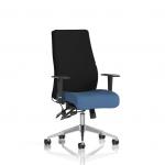 Onyx Ergo Posture Chair With Height Adjustable Arms Without Headrest Bespoke Colour Seat Quest Limpet KCUP4067