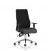 Onyx Ergo Posture Chair With Height Adjustable Arms Without Headrest Bespoke Colour Seat Quest Mussel KCUP4068