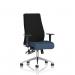 Onyx Ergo Posture Chair With Height Adjustable Arms Without Headrest Bespoke Colour Seat Quest Whelk KCUP4072