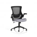 Orbit Black Mesh Back Chair Bespoke Colour Seat Quest Shell KCUP4082