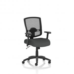 Portland Task Operator Chair Mesh Back With Height Adjustable Arms