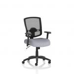 Portland Task Operator Chair Mesh Back With Height Adjustable Arms Bespoke Colour Seat Quest Shell KCUP4118