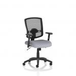 Portland II Mesh Back With Height Adjustable Arms Bespoke Colour Seat Quest Shell KCUP4130