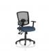 Portland III Mesh Back With Height Adjustable Arms Bespoke Colour Seat Quest Whelk KCUP4144