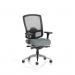 Regent High Mesh Back Ergonomic Task Operator Office Chair With Height Adjustable Arms Bespoke Colour Seat Rivet Tensile KCUP4160