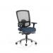 Regent High Mesh Back Ergonomic Task Operator Office Chair With Height Adjustable Arms Bespoke Colour Seat Quest Whelk KCUP4168