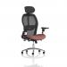Sanderson II Mesh Back Chair Bespoke Colour Seat Rivet Forge KCUP4217
