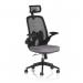 Sigma Executive Mesh Chair With Folding Arms Bespoke Colour Seat Rivet Fuse KCUP4230