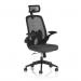 Sigma Executive Mesh Chair With Folding Arms Bespoke Colour Seat Quest Mussel KCUP4236