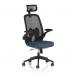 Sigma Executive Mesh Chair With Folding Arms Bespoke Colour Seat Quest Whelk KCUP4240
