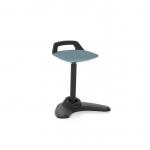 Spry Stool Black Frame Bespoke Colour Seat Rivet Quench KCUP4255