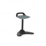 Spry Stool Black Frame Bespoke Colour Seat Rivet Tensile KCUP4256