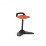 Spry Stool Black Frame Bespoke Colour Seat Quest Crab KCUP4257