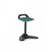 Spry Stool Black Frame Bespoke Colour Seat Quest Kelp KCUP4258