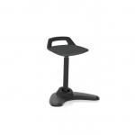 Spry Stool Black Frame Bespoke Colour Seat Quest Mussel KCUP4260
