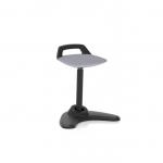 Spry Stool Black Frame Bespoke Colour Seat Quest Shell KCUP4262