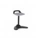 Spry Stool Black Frame Bespoke Colour Seat Quest Shell KCUP4262
