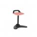 Spry Stool Black Frame Bespoke Colour Seat Quest Shrimp KCUP4263