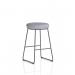 Turin Stool Black Frame Bespoke Colour Quest Shell Seat Pad KCUP4298