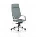 Xenon Executive White Shell High Back With Headrest Bespoke Colour Back And Seat Rivet Tensile KCUP4304