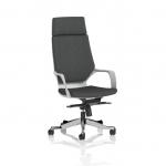 Xenon Executive White Shell High Back With Headrest Bespoke Colour Back And Seat Quest Mussel KCUP4308