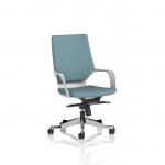 Xenon Executive White Shell Medium Back Bespoke Colour Back And Seat Rivet Quench KCUP4315