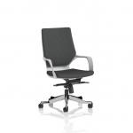 Xenon Executive White Shell Medium Back Bespoke Colour Back And Seat Quest Mussel KCUP4320