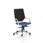 Xenon Executive White Shell Medium Back Bespoke Colour Seat Quest Limpet KCUP4331