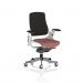 Zure White Shell Black Fabric Back Bespoke Colour Seat Rivet Forge KCUP4361