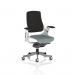 Zure White Shell Black Fabric Back Bespoke Colour Seat Rivet Tensile KCUP4364