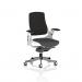 Zure White Shell Black Fabric Back Bespoke Colour Seat Quest Mussel KCUP4368
