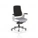 Zure White Shell Black Fabric Back Bespoke Colour Seat Quest Shell KCUP4370